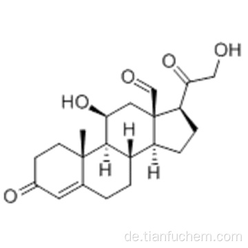 Pregn-4-en-18-al, 11,21-Dihydroxy-3,20-dioxo - (57186217,11b) - CAS 52-39-1